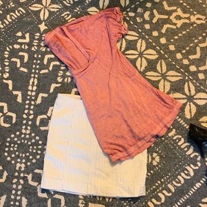Free People Outfit—Skirt & Shirt